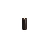 Einrichtung - Moods & More LED pillar candle - Melted Charcoal - 49x100 mm - M31-CC049100