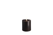 Einrichtung - Moods & More LED pillar candle - Melted Charcoal 74x100 mm - M31-CC074100