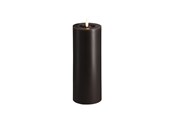 Einrichtung - Moods & More LED pillar candle - Melted Charcoal 74x200 mm - M31-CC074200