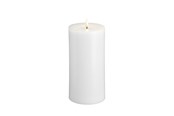 Einrichtung - Moods & More LED pillar candle - Melted Classic white - 99x200 mm - M31-CW099200