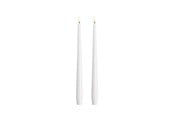 Einrichtung - Moods & More LED taper candle - Slim - Classic white - 23x300 mm - 2 pcs - M50-CW023300