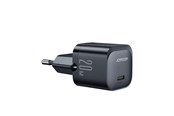 Handys - Adapter und Ladegeräte - Joyroom Mini charger USB C 20W PD  JR-TCF02 - black - JR-TCF02B