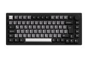 Tastaturen - Akkogear Monsgeek M1 V5 VIA Black & Silver - Akko Rosewood - Gaming Tastatur (TKL) - 75% - German/UK/Nordic - Schwarz - 6975351385769