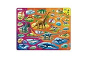 Puzzle - Selecta Play Larsen Jigsaw Puzzle Animals Nature Historical 85 pcs. 2D Puzzles - LA-HL1-NL