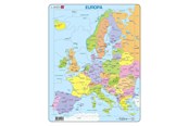 Puzzle - Selecta Play Larsen Jigsaw Puzzle Map Europe 37 pcs. 2D Puzzles - LA-A8-NL