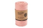 Kunst & Handwerk Ausstattung - Creativ Company - Macrame Cord - Pink 198m - 977557