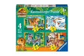 Puzzle - Ravensburger Jigsaw Puzzle Jurassic World Explorers - 4 Puzzles Boden - 120040279
