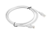 Netzwerk - Kabel - Lanberg patch cable - 2 m - grey RAL 7035 - Grau - 2m - PCU6-10CC-0200-S