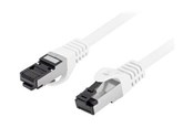 Netzwerk - Kabel - Lanberg patch cable - 2 m - white - Weiß - 2m - PCF8-10CU-0200-W