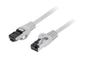 Netzwerk - Kabel - Lanberg patch cable - 1 m - grey - Grau - 1m - PCF8-10CU-0100-S