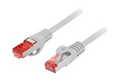 Netzwerk - Kabel - Lanberg PCF6-10CU - patch cable - 3 m - grey - Grau - 3m - PCF6-10CU-0300-S