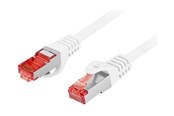 Netzwerk - Kabel - Lanberg patch cable - 50 cm - white - Weiß - 0.5m - PCF6-10CU-0050-W