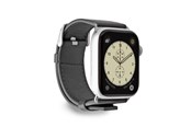 Smartwatch - Accessories - CASE&ME SBS Faux Leather Band for Apple Watch 42/44/45/49mm - Black - CMAWATCHB44PUK