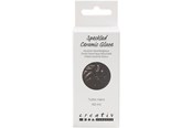 Kunst & Handwerk Ausstattung - Creativ Company - Speckled Ceramic Glaze 999-1060 C Opaque Tutto Nero - 60ml - 789759