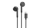 Kopfhörer/Headsets - Puro "Filo" Stereo Earbuds with USB-C Connector - PUIPHF32USBCBLK