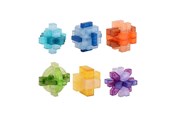 Puzzle - Johntoy 3D Brain Puzzle Transparent Color 3D Puzzle - 25059