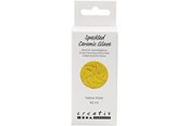 Kunst & Handwerk Ausstattung - Creativ Company - Speckled Ceramic Glaze 999-1060 C Opaque Yellow Haze - 60ml - 789755