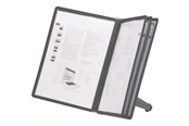 Konferenz und Präsentation - DURABLE Platzsparender Tischständer mit 5 SHERPA® Sichttafeln A4. - 554001