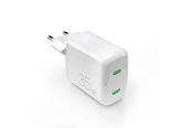 Handys - Adapter und Ladegeräte - Puro MiniPro 35W Dual USB-C Wall Charger - GaN Technology - PUFCMTCUSBCC35WGWHI