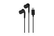 Kopfhörer/Headsets - Puro Stereo Earbuds "Filo Pro" with USB-C Connector - PUIPHF31USBCBLK