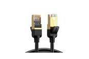Netzwerk - Kabel - UGREEN networking cable Black 1 m Cat7 F/FTP (FFTP)v - Schwarz - 1meter - 80421