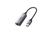 Netzwerkadapter (Netzkarte, Druckserver, u.s.w.) - UGREEN USB to RJ45 Ethernet Adapter Aluminum Case - 50922