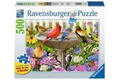 Puzzle - Ravensburger Birdbath Puzzle 500 pcs. Boden - 167937