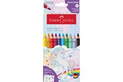 Utensilien zum Schreiben und Zeichnen - Faber-Castell Buntstift Jumbo Grip Einhorn 8+2 Karton - 110923