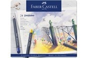 Utensilien zum Schreiben und Zeichnen - Faber-Castell Farbstift Goldfaber 24-Metalletui - 114724