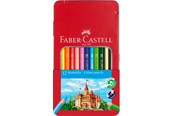 Utensilien zum Schreiben und Zeichnen - Faber-Castell Buntstift hexagonal 12er-Metalletui - 115801