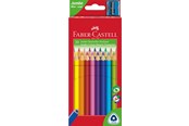 Utensilien zum Schreiben und Zeichnen - Faber-Castell Buntst. Dreikant Jumbo 20er Kartonetui - 116520