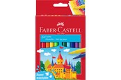 Utensilien zum Schreiben und Zeichnen - Faber-Castell Filzstift Castle 24er Kartonetui - 554202