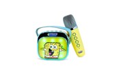 Musik - OTL Karaoke-Lautsprecher mit Mikrofon Popsing LED - SpongeBob Schwammkopf thema - SB1445
