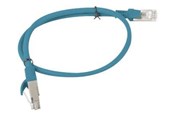 Netzwerk - Kabel - Lanberg patch cable - 50 cm - blue RAL 5012 - Blau - 0.5m - PCU5-10CC-0050-B