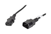 Stromkabel (Intern) - Lanberg - power cable - power IEC 60320 C13 to IEC 60320 C14 - 5 m - CA-C13E-11CC-0050-BK