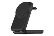 Handys - Adapter und Ladegeräte - Belkin UltraCharge wireless charging stand - 3-in-1 magnetic foldable with Qi2 - + AC power adapter - 25 Watt - MFI Certified - WIZ036KQBK