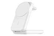 Handys - Adapter und Ladegeräte - Belkin UltraCharge wireless charging stand - 3-in-1 magnetic foldable with Qi2 - + AC power adapter - 25 Watt - MFI Certified - WIZ036KQWH