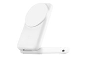 Handys - Adapter und Ladegeräte - Belkin UltraCharge wireless charging stand - 2-in-1 Qi2 magnetic foldable - + AC power adapter - 24 pin USB-C - 25 Watt - WIZ038KQWH