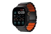 Smartwatch - Accessories - Nomad Stratos Band - 49mm | Black Titanium | Ultra Orange FKM - NM011116858