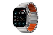 Smartwatch - Accessories - Nomad Stratos Band - 49mm | Natural Titanium | Ultra Orange FKM - NM011123858