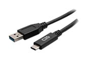 USB Kabel - C2G 6in USB-C to USB-A SuperSpeed USB 5Gbps Cable M/M - USB-C cable - USB Type A to 24 pin USB-C - 15 cm - C2G28874