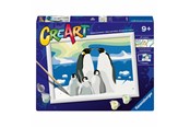 Kreativ-Spiele - Ravensburger CreArt Paint by Numbers - Penguin Family - 12023058 8