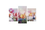 Kreativ-Spiele - Creative Craft Group Diamond Painting Triptych Set - Flowers - CR2119/GE