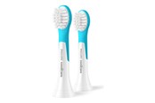 Elektrische Zahnbürsten - Philips Bürstenköpfe Sonicare For Kids HX6032 - replacement brushhead - white/sea - HX6032/90