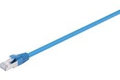 Netzwerk - Kabel - Fuj:tech CAT6A S/FTP network cable 10 m blue - Blau - 10m - 902779