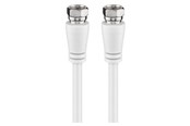 Antennenkabel - Pro F-male - F-male coaxial cable 2 m - 597355