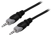 Audio Kabel - Deltaco 3.5mm male to 3.5mm male audio cable 10 m - MM-153