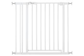 Babypflege - Hauck Open N Stop 2 safety gate 75 - 80 cm white + 9 cm extension piece - 59759
