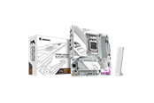 Mainboard - GIGABYTE X870M AORUS ELITE WIFI7 ICE Mainboard - AMD X870 - AMD AM5 - DDR5 RAM - Micro-ATX - X870M A ELITE WF7 ICE