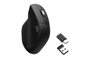Maus - Keychron M6 Silent - Light 86g Wireless 1K - Ergonomische Maus (Schwarz) - M6S-A1